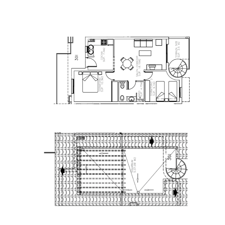 2 Dorm Solarium